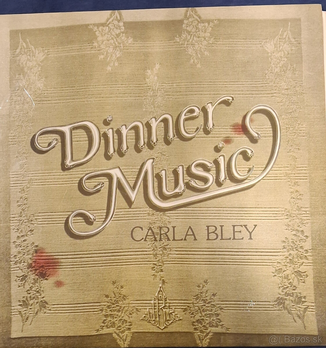Retro gramofónová LP platňa Carla Bley - Dinner Music