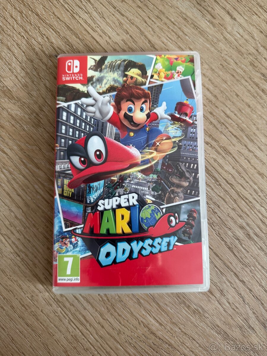 Predam hru super mario odyssey