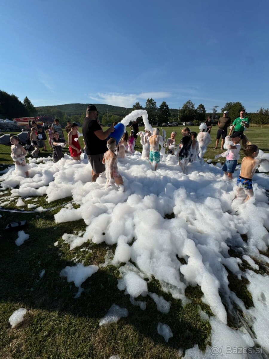 Penová party na prenájom 150 l v cene