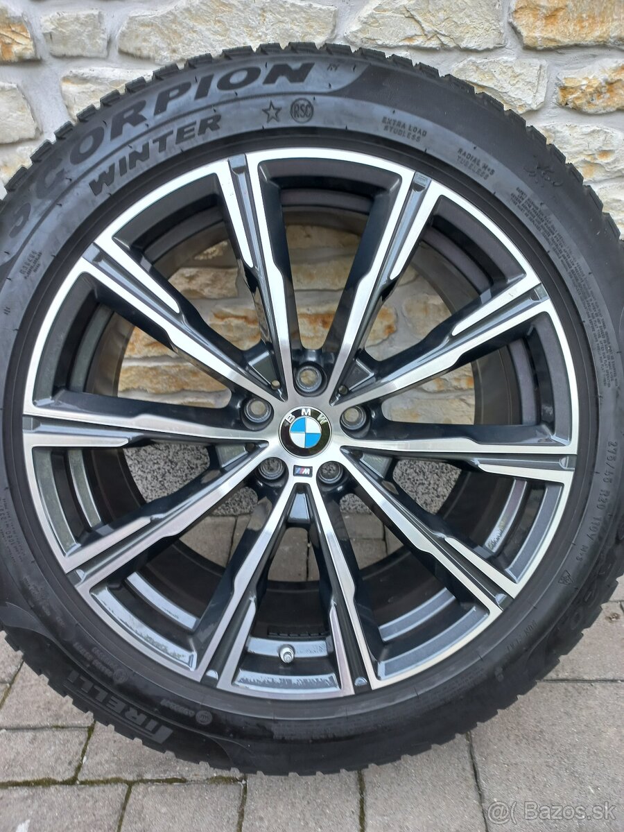 BMW X5 G05 X6 G06 zimní sada M740 dvourozměr 20 Pirelli TOP