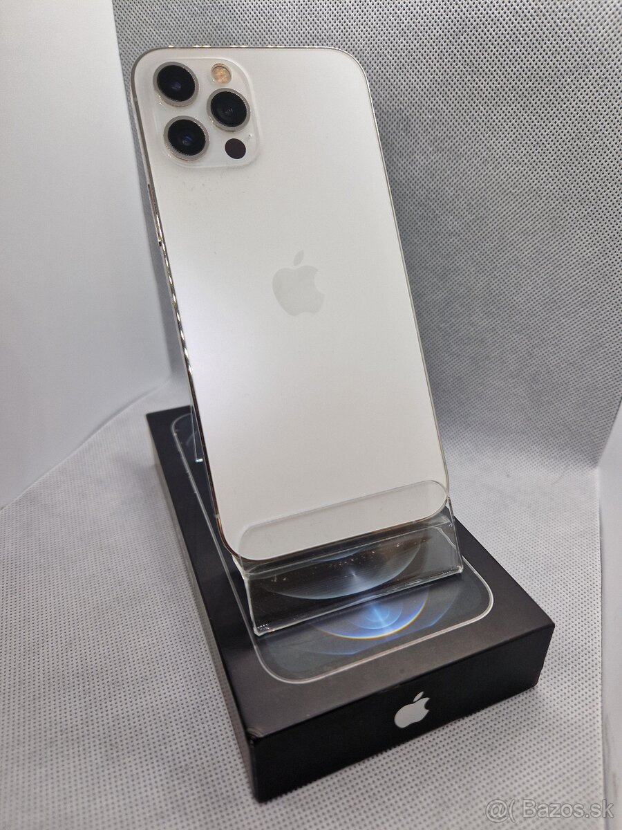Predám iPhone 12 Pro - biely - 512GB - Top Stav