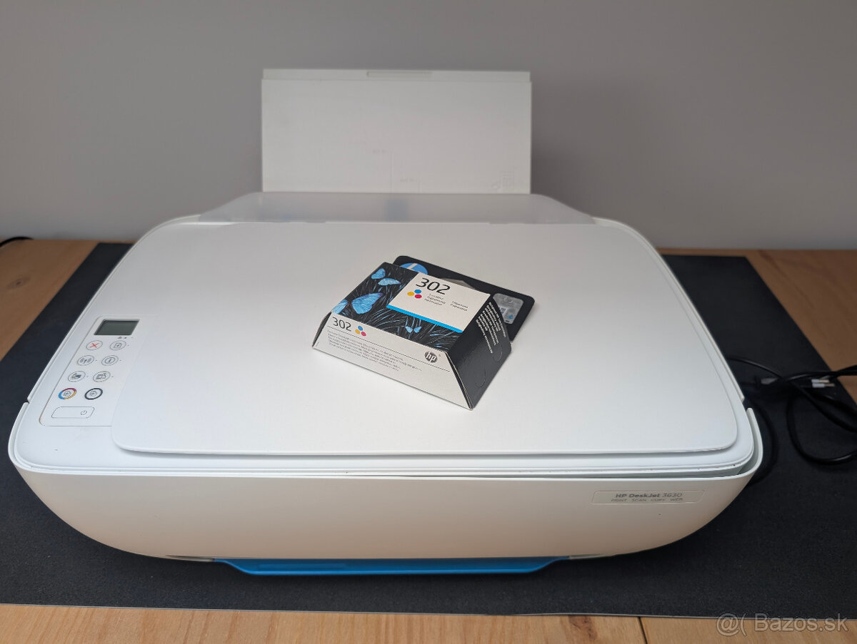 Multifunkčná Wi-Fi tlačiareň HP DeskJet 3630 + nová farebná