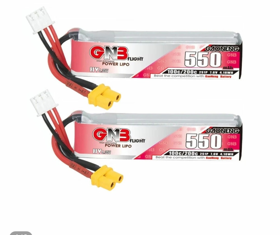 Lipo batérie 550mha