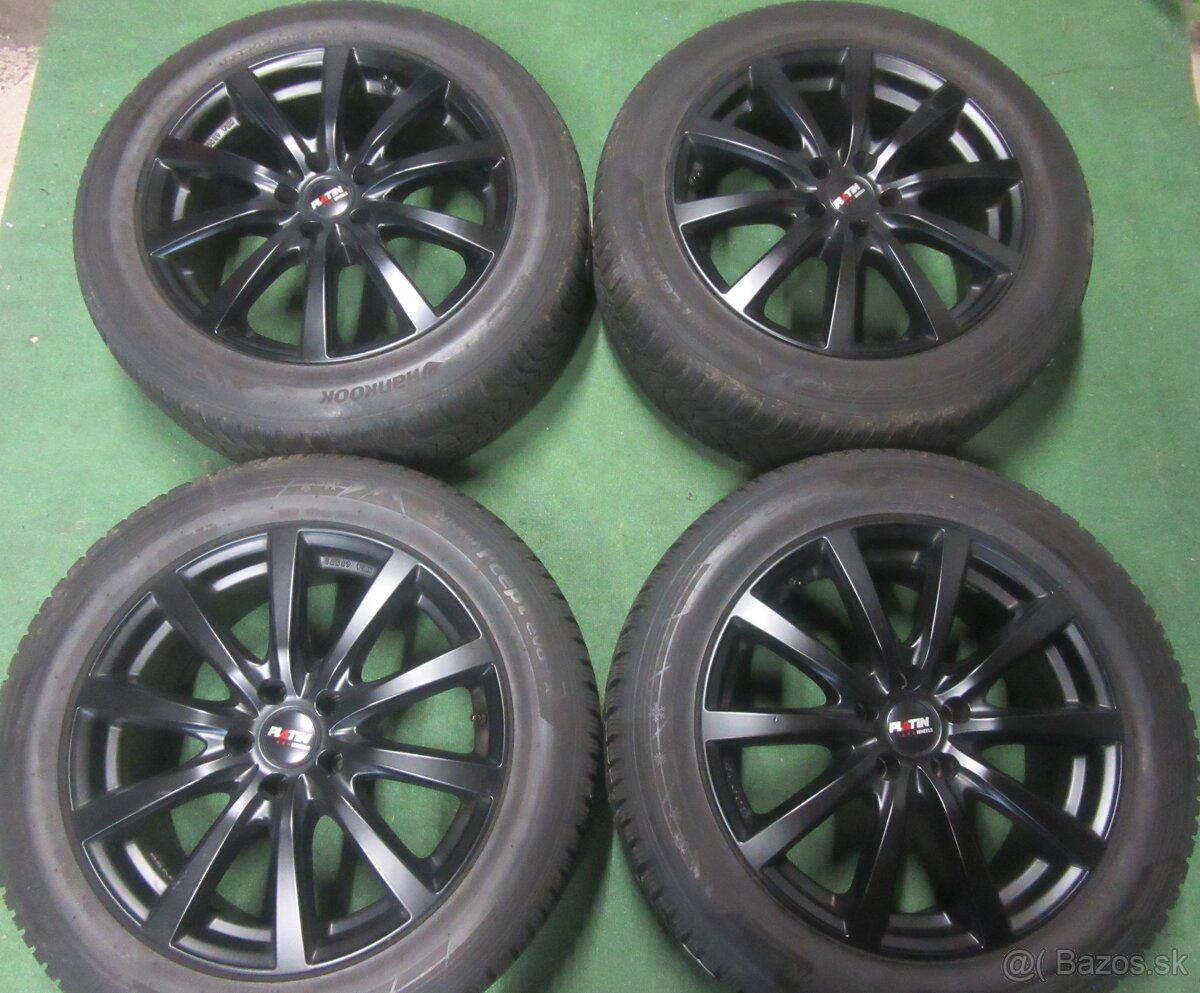 Kolesá zimné platin rozteč 5x112 235/55R18 tiguan, kodiaq