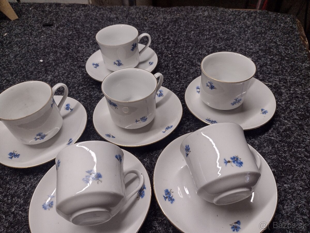 Predám porcelánovu čajovu súpravu