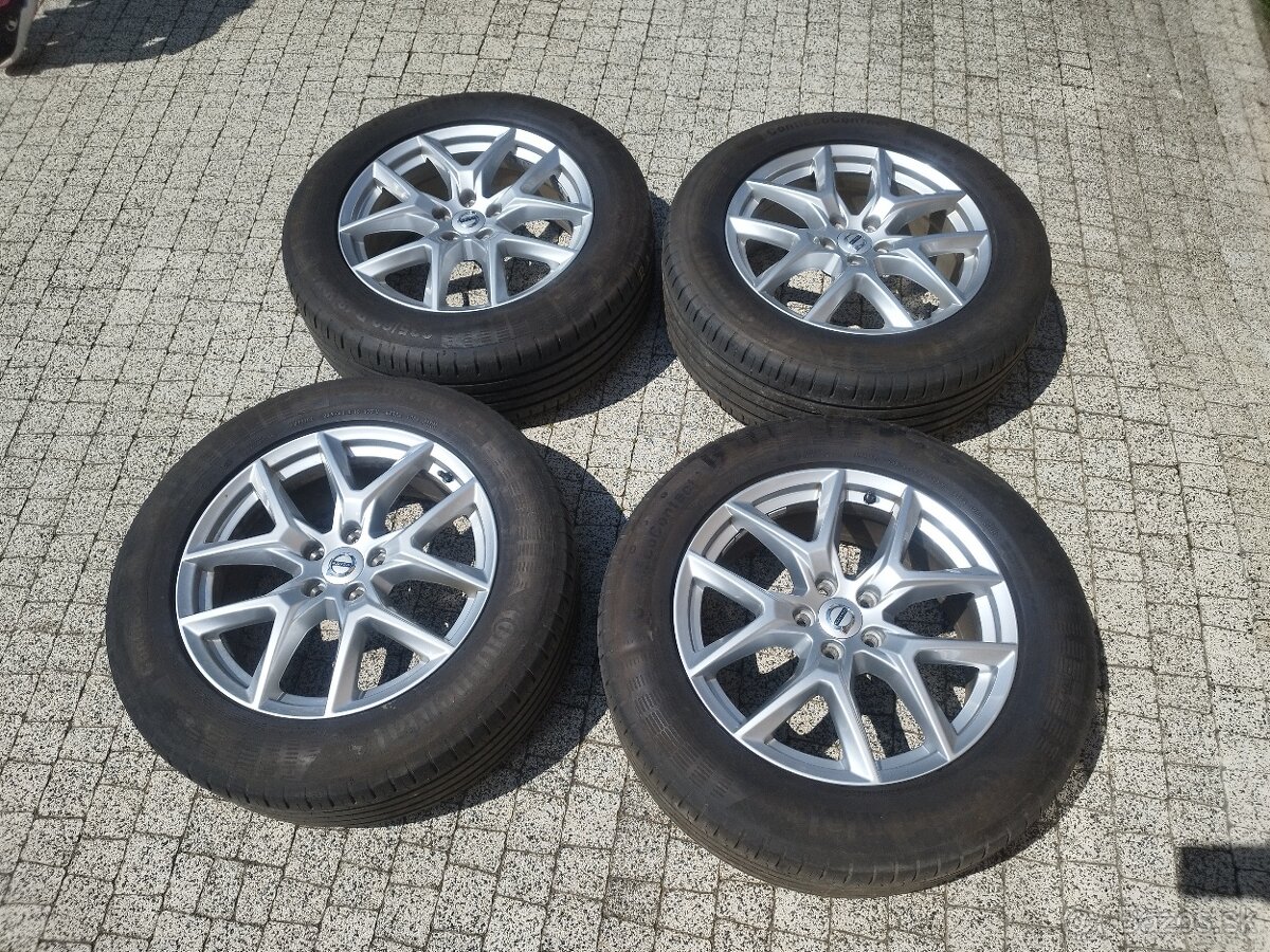 Letna sada R18 Volvo xc60 xc90 disky + letné pneu 5x108