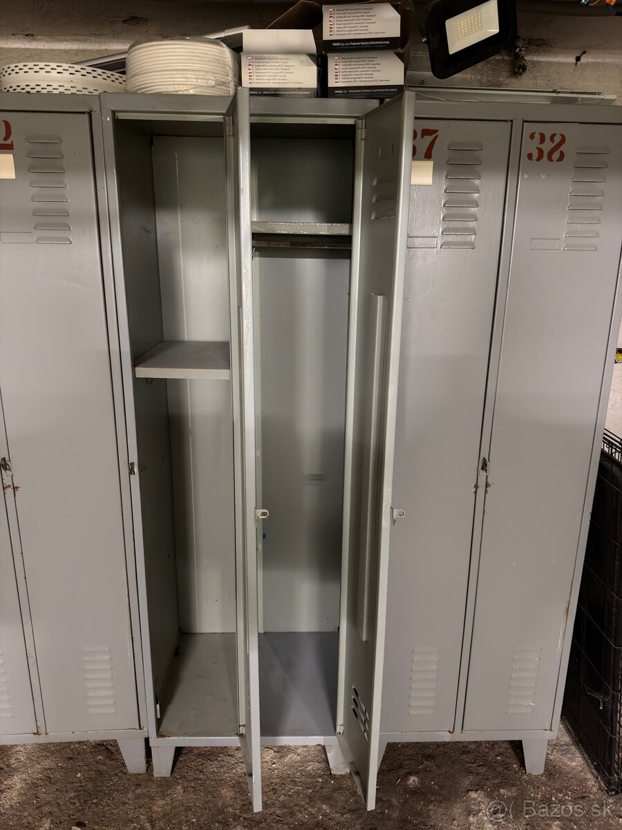 Plechové skrine do dielne