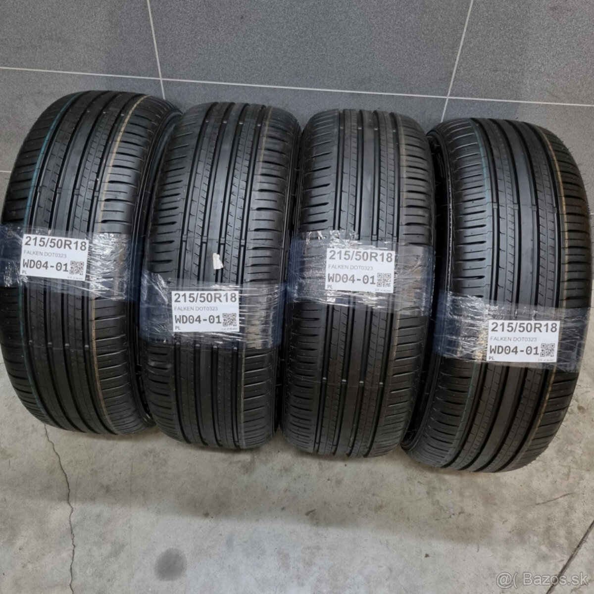 Letné pneumatiky 215/50 R18 FALKEN