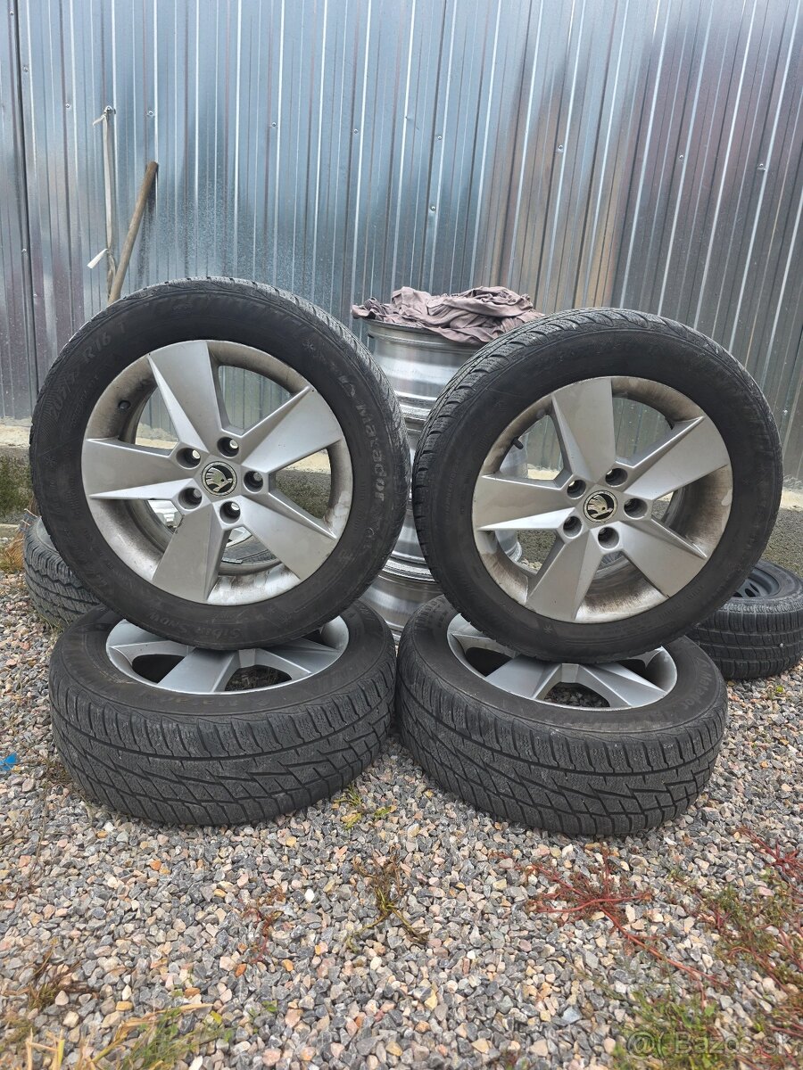 Predám kolesá 5x112 R16