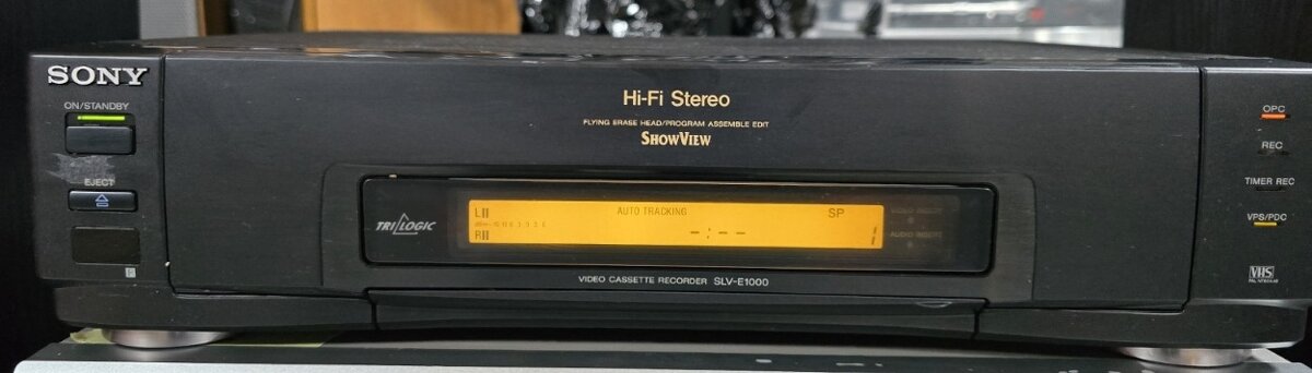 SONY SLV-E1000 high-end videorekordér