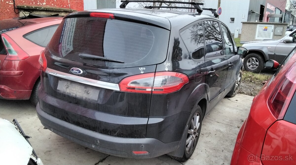 FORD S-MAX 2.0 TDCI 2014 predám MOTOR UFWA, ZADNÉ SVETLO,