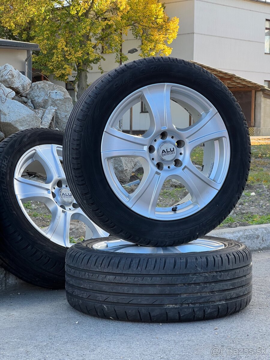 Predám letnú sadu kolies 5x112 R17 Výmena možná