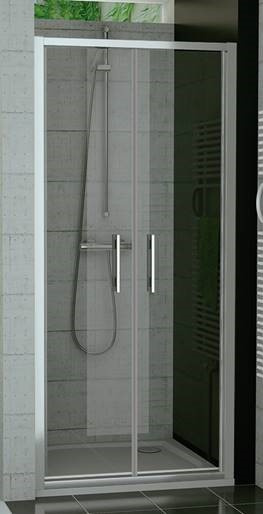 Predám sprchové dvere, šírka 90 cm, 2-krídlové