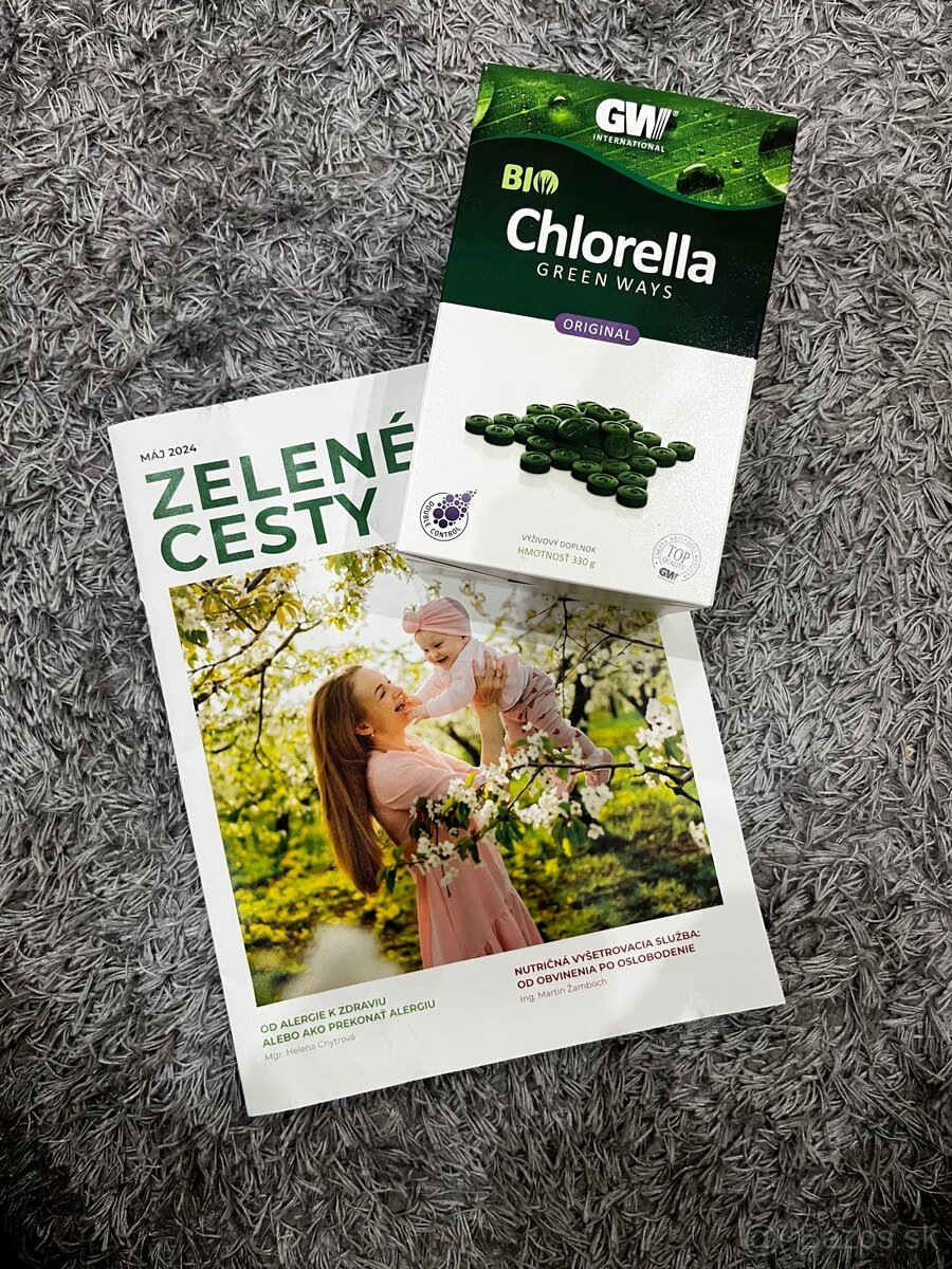 Chlorella GW NOVÉ balenie