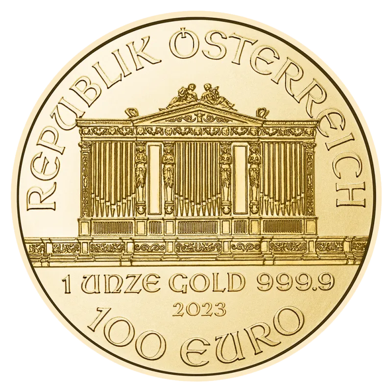 Zlatá investičná minca Wiener Philharmoniker 1 Oz