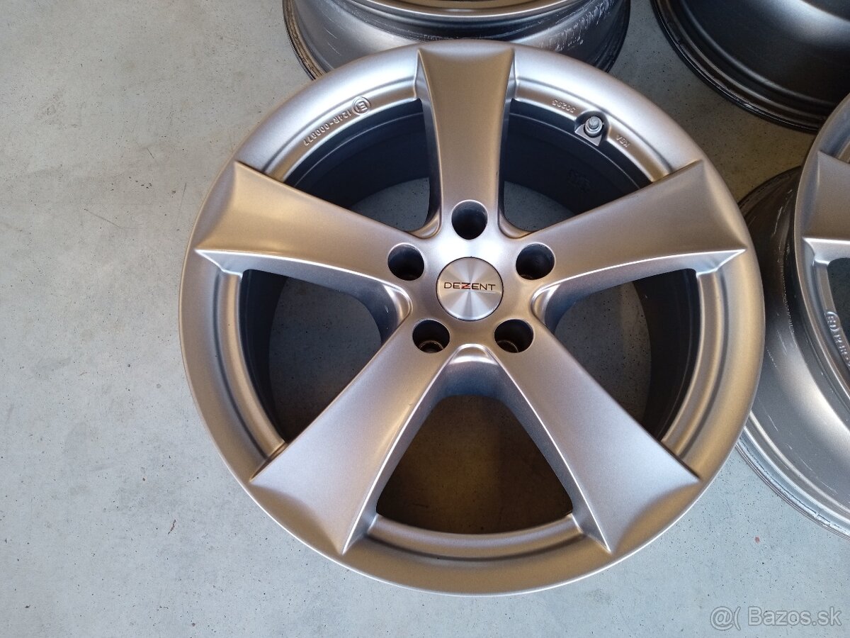 Predam ALU 5x112 R17 7,5J ET27 DEZENT OCELOVO ANTRACIT
