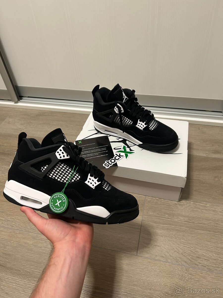 Jordan 4 White Thunder