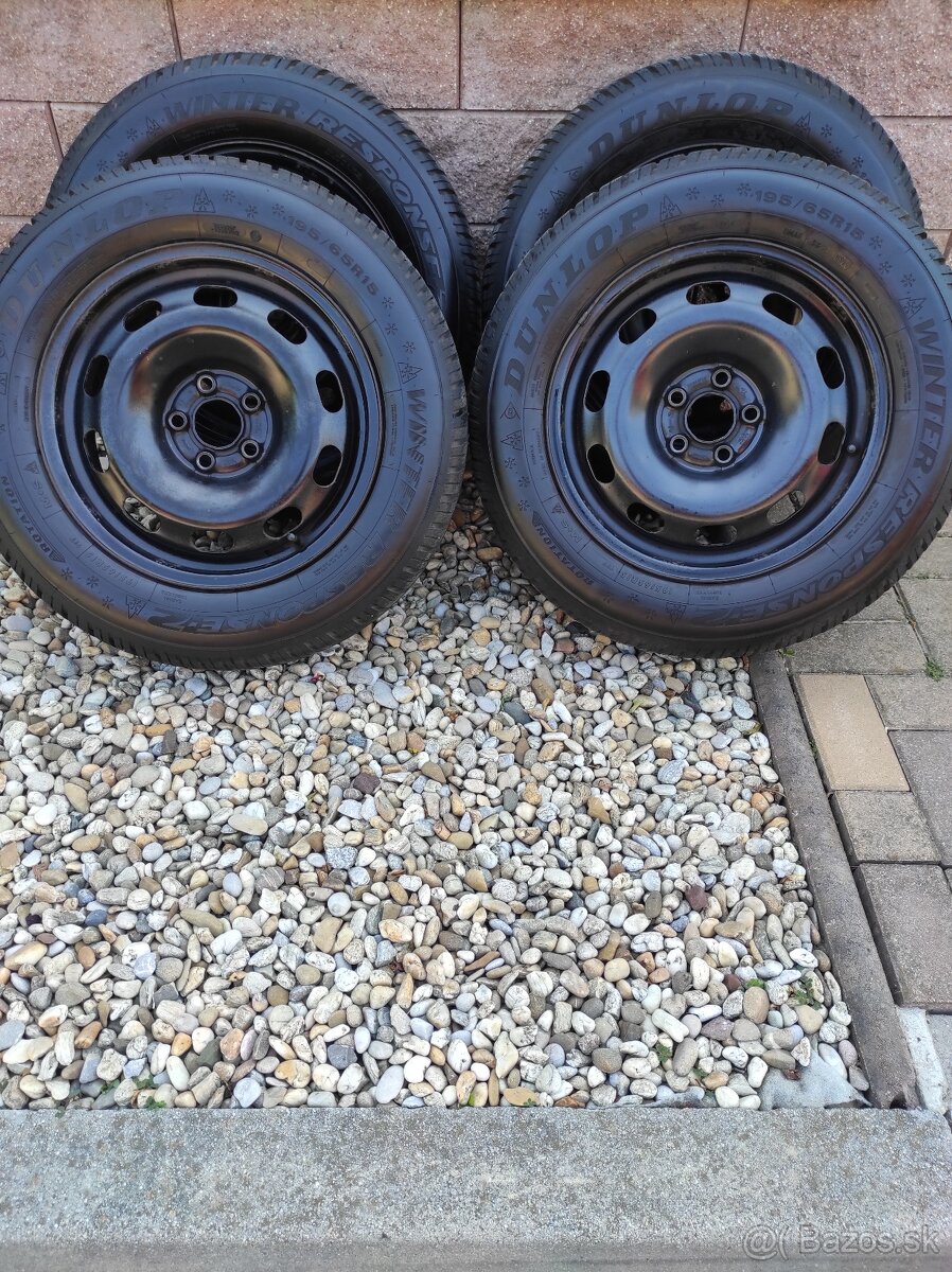 Dunlop Winter response 195/65R15 DOT 06/22