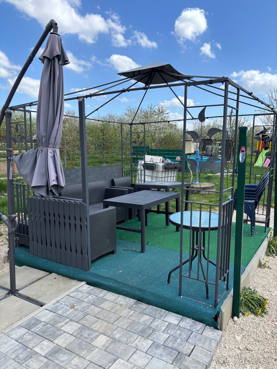 Predám konštrukciu pavilónu bez plachty