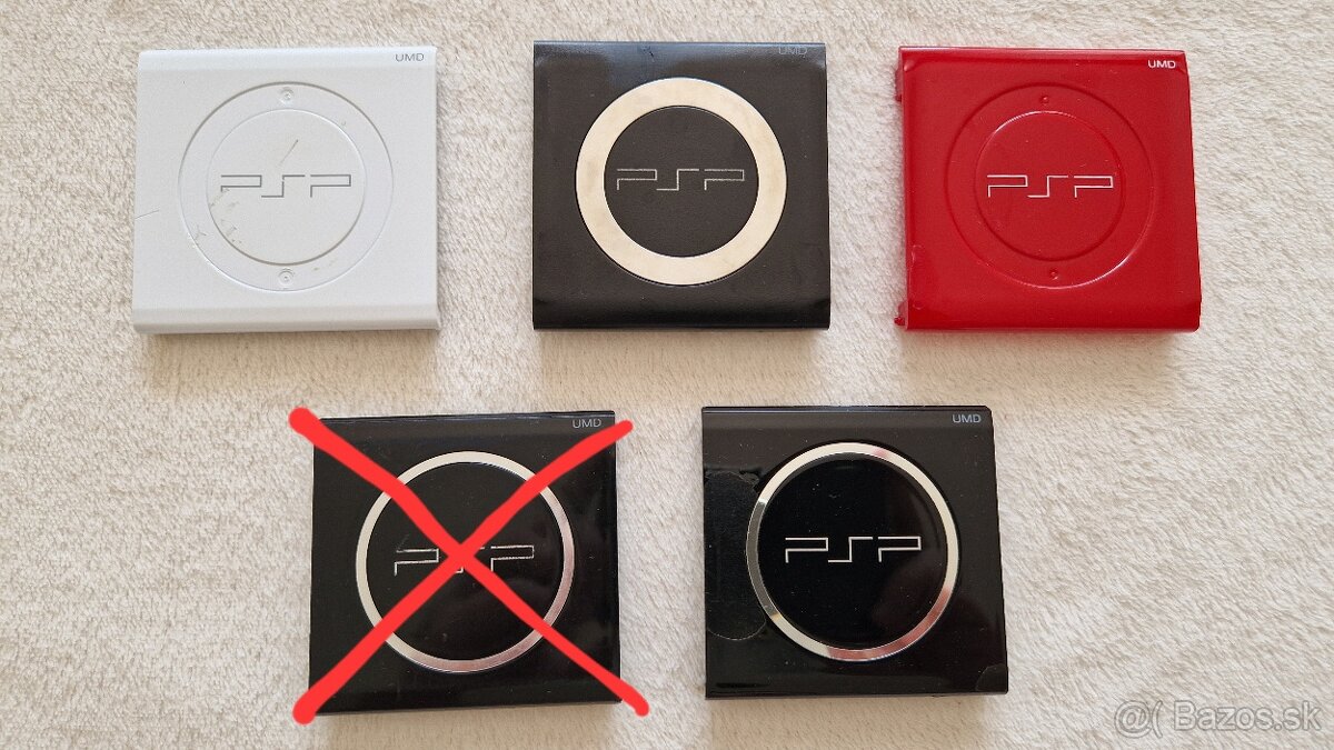 PSP náhradné dvierka na UMD mechaniku