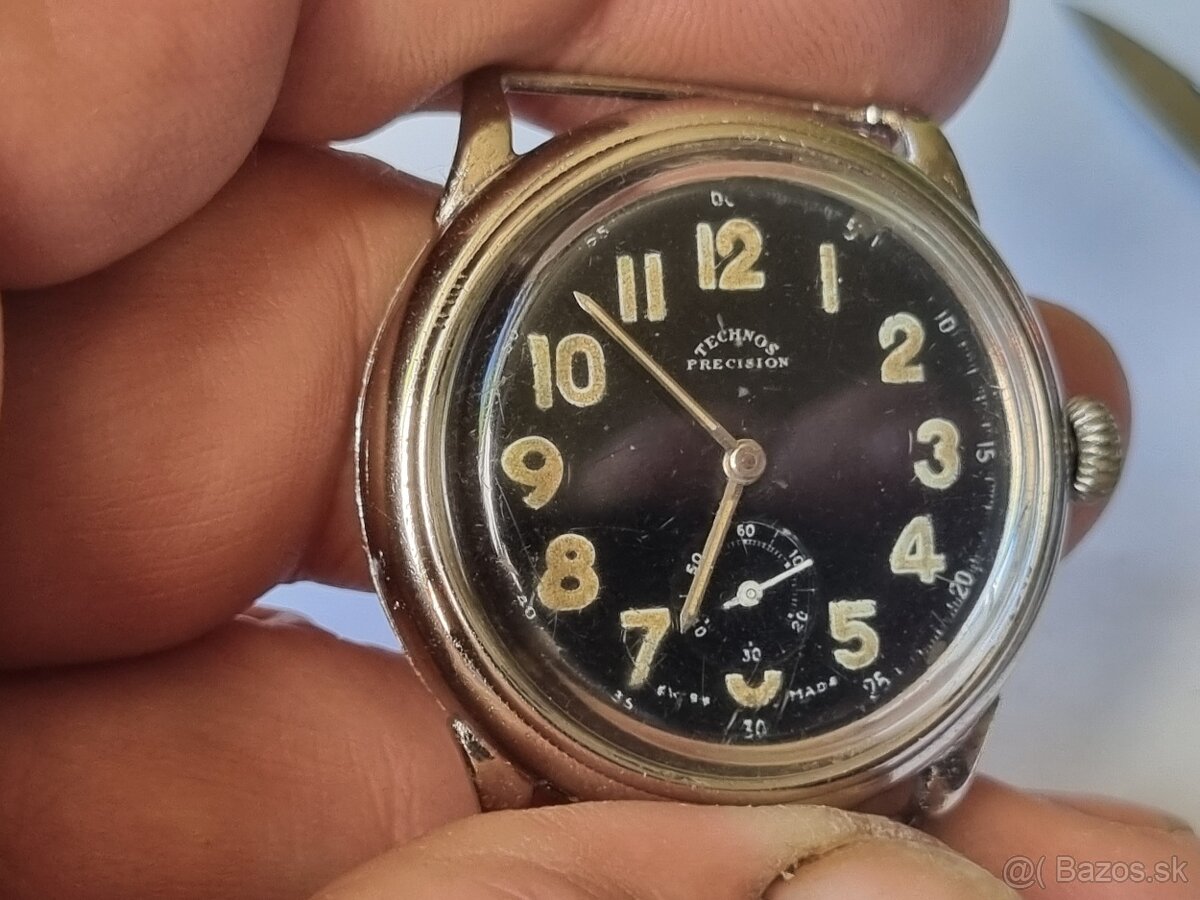 Pilotné hodinky,Technos Precision.
