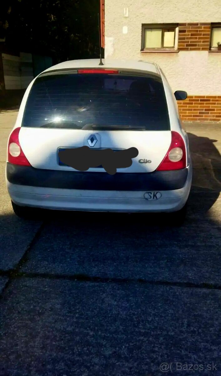 Predám Renault Clio 1.5dci rok 2003 l5. dverové