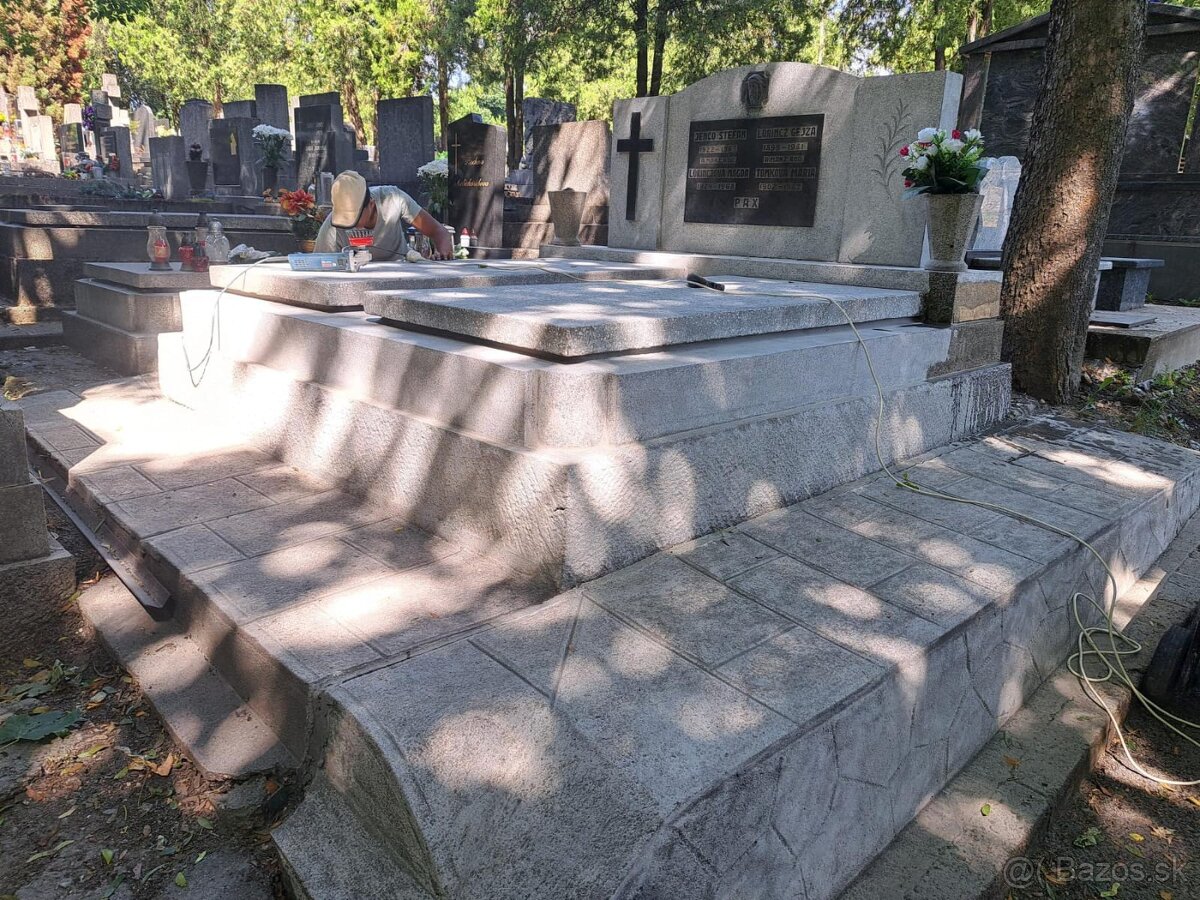 Čistenie a renovácia hrobov