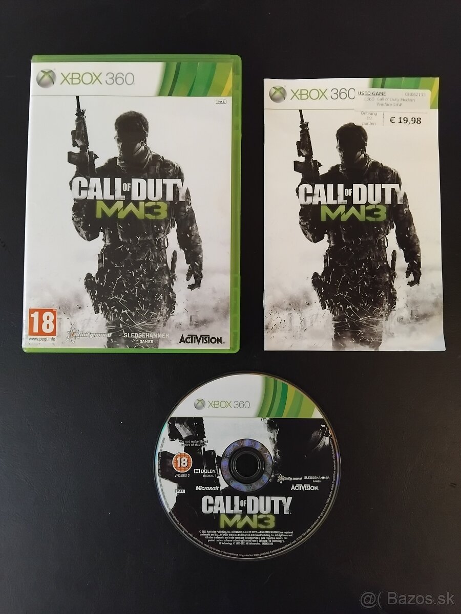 Hra pre Xbox 360 - Call of Duty Modern Warfare 3