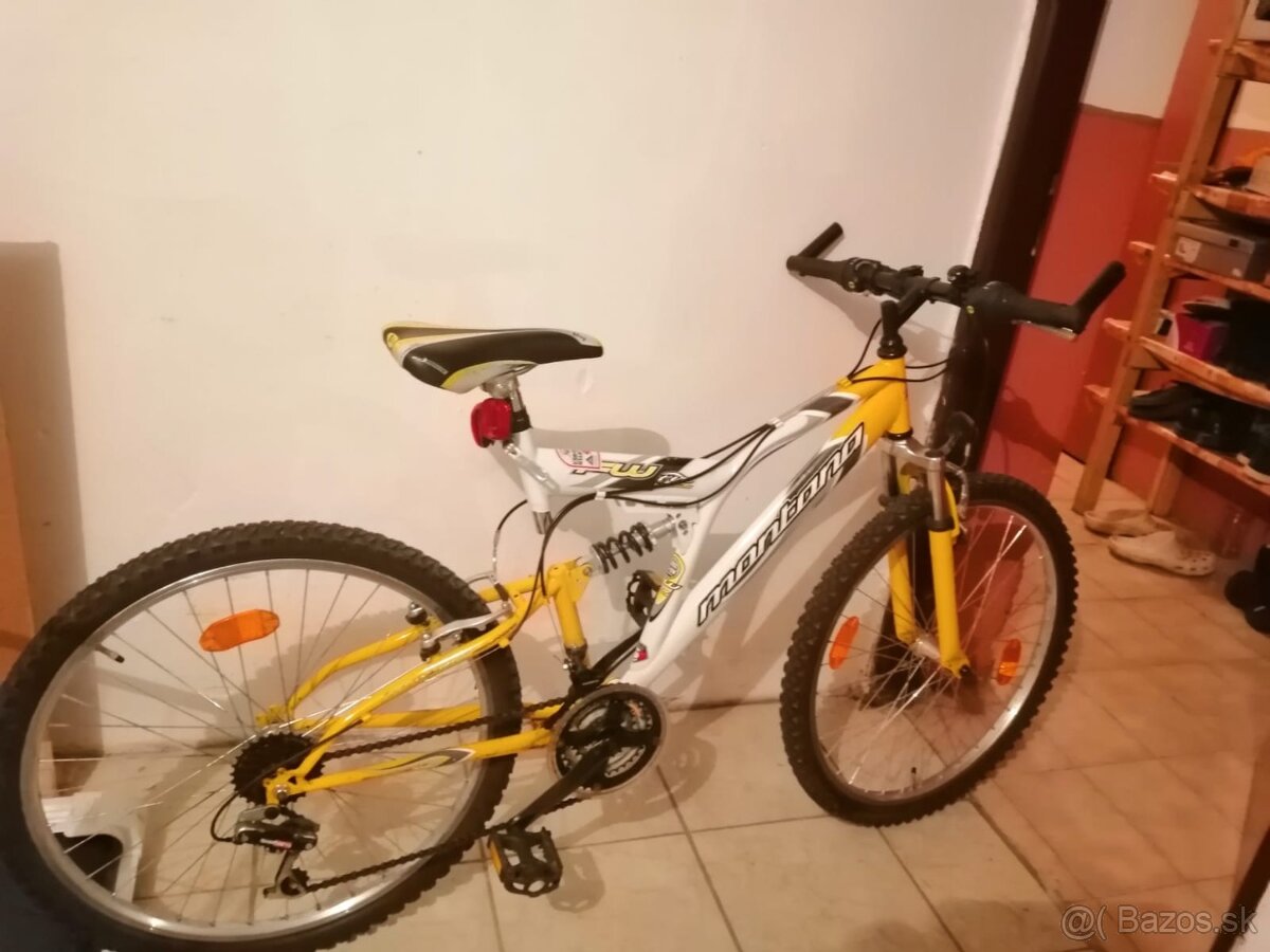 Predám odpruženy horský bicykel
