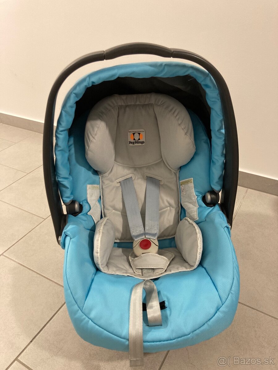 Peg Perego vajíčko s bazou do auta bez isofixu