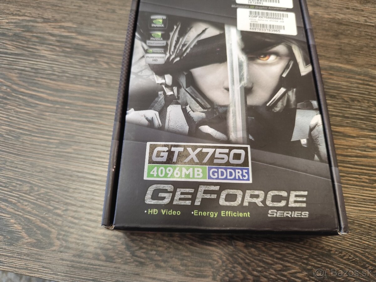 grafická karta Afox GeForce series GTX750 RAM 4 Gb/GDDR5