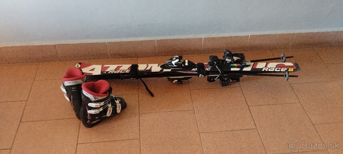 Predám detske lyže Atomic Race 8