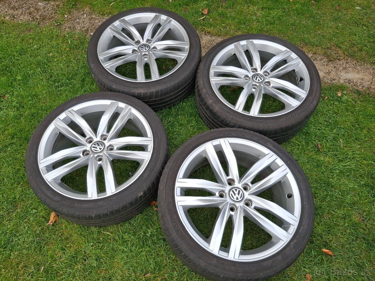 18" ALU 5x112 (VW,audi ,škoda)+ letné 225/40 r18