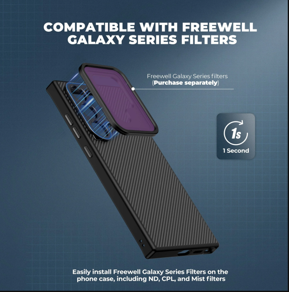 Kryt na Samsung S25 Ultra Freewellgear magnetický kryt