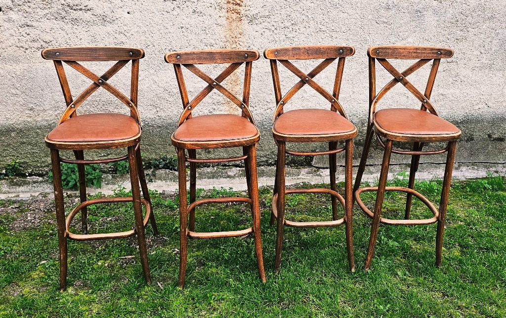 barové stoličky Ton 4ks