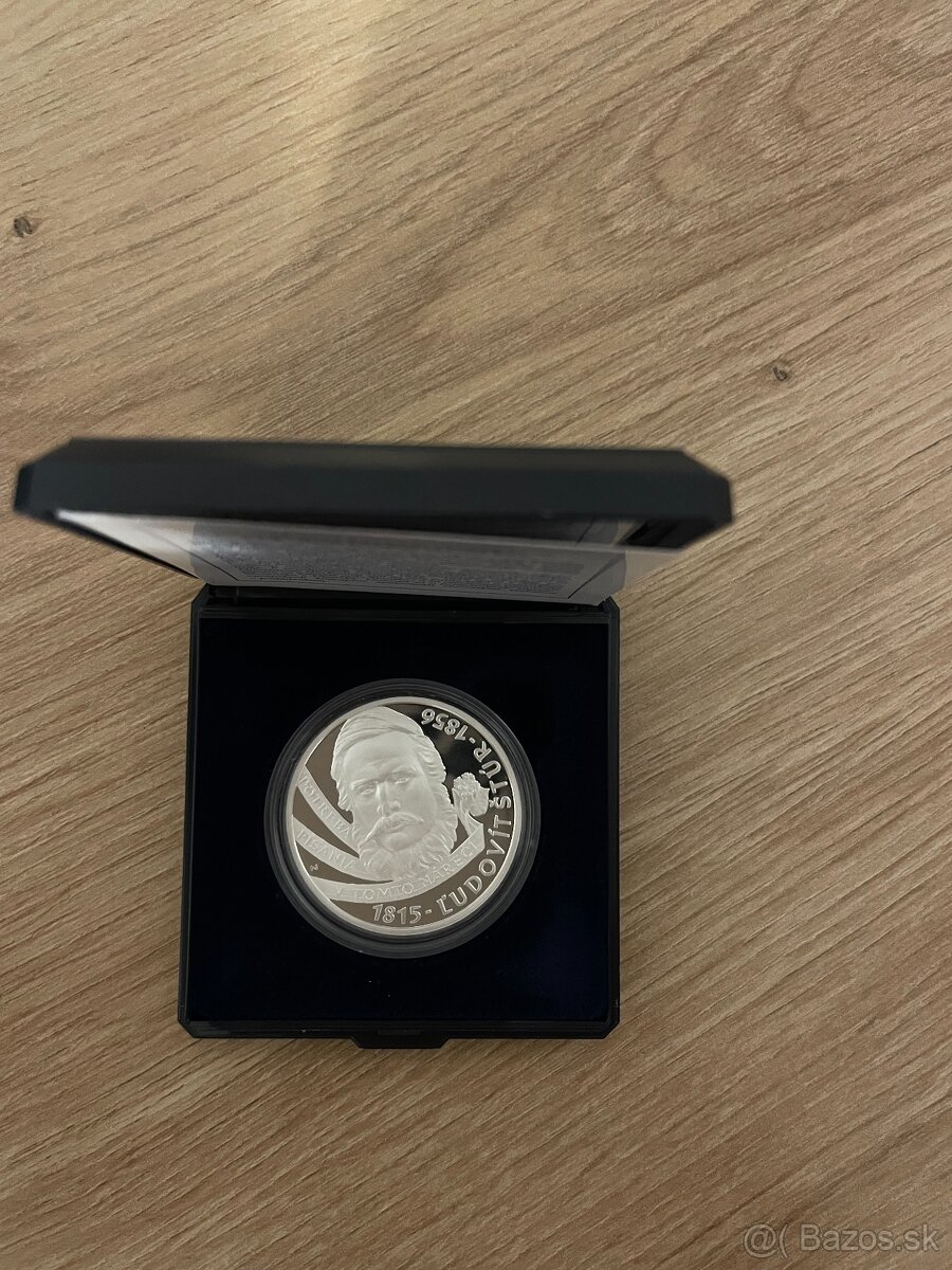10€ 2015 Štúr proof