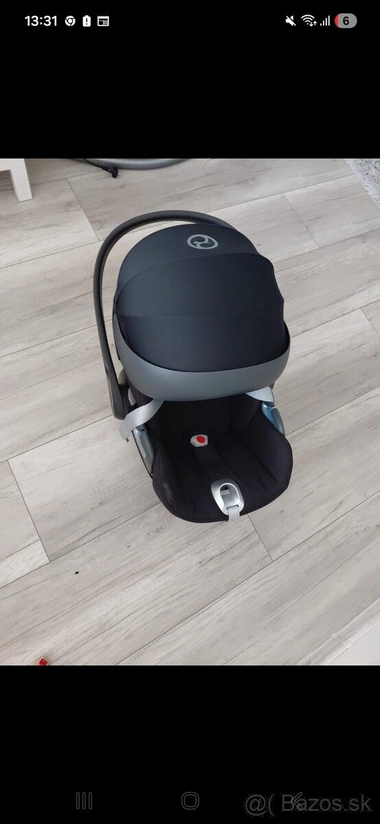 Predám detskú autosedačku Cybex – tmavo modrá