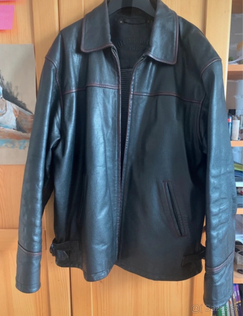 Pánska kožená bunda