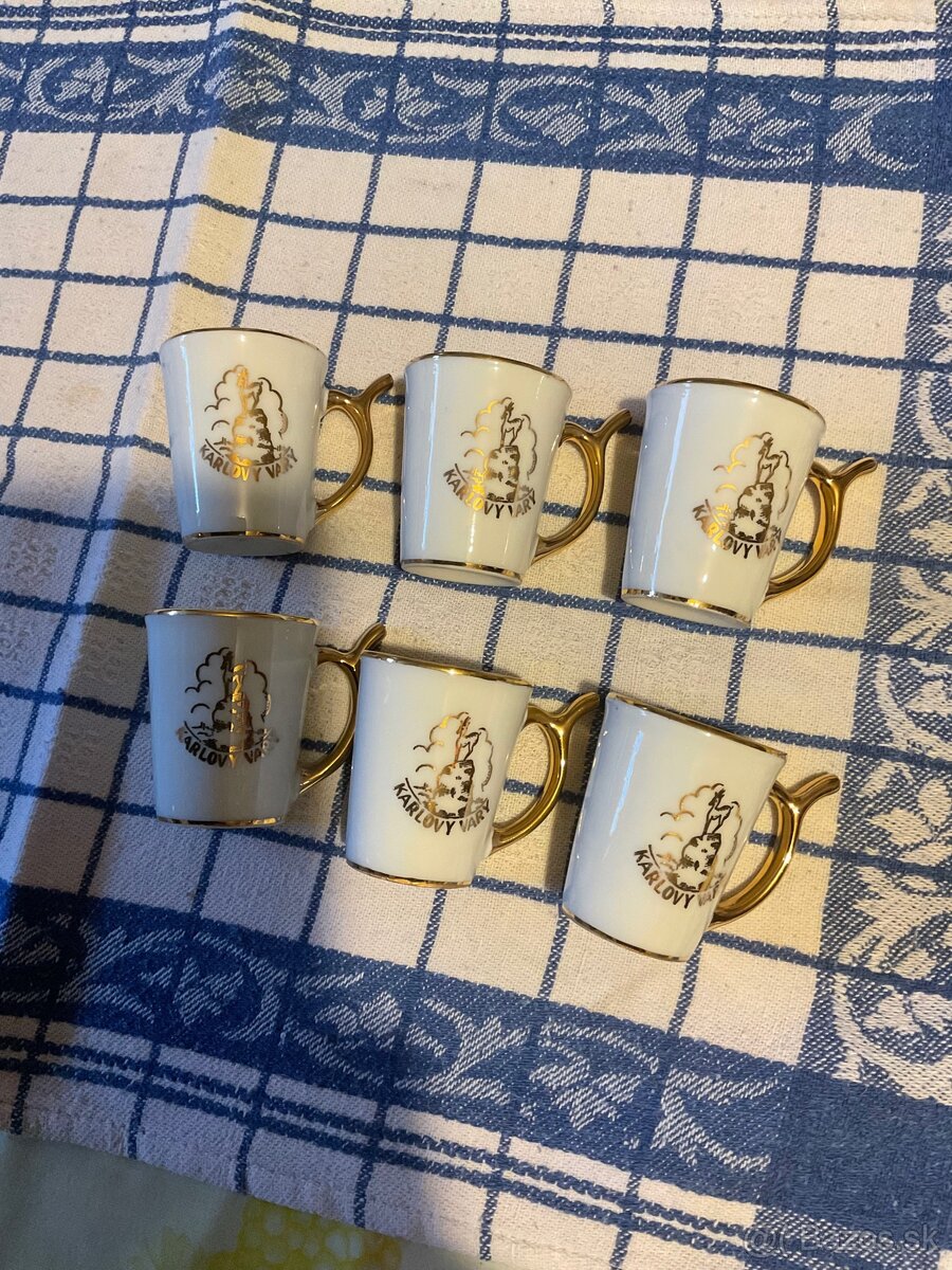 Porcelánové štamperlíky