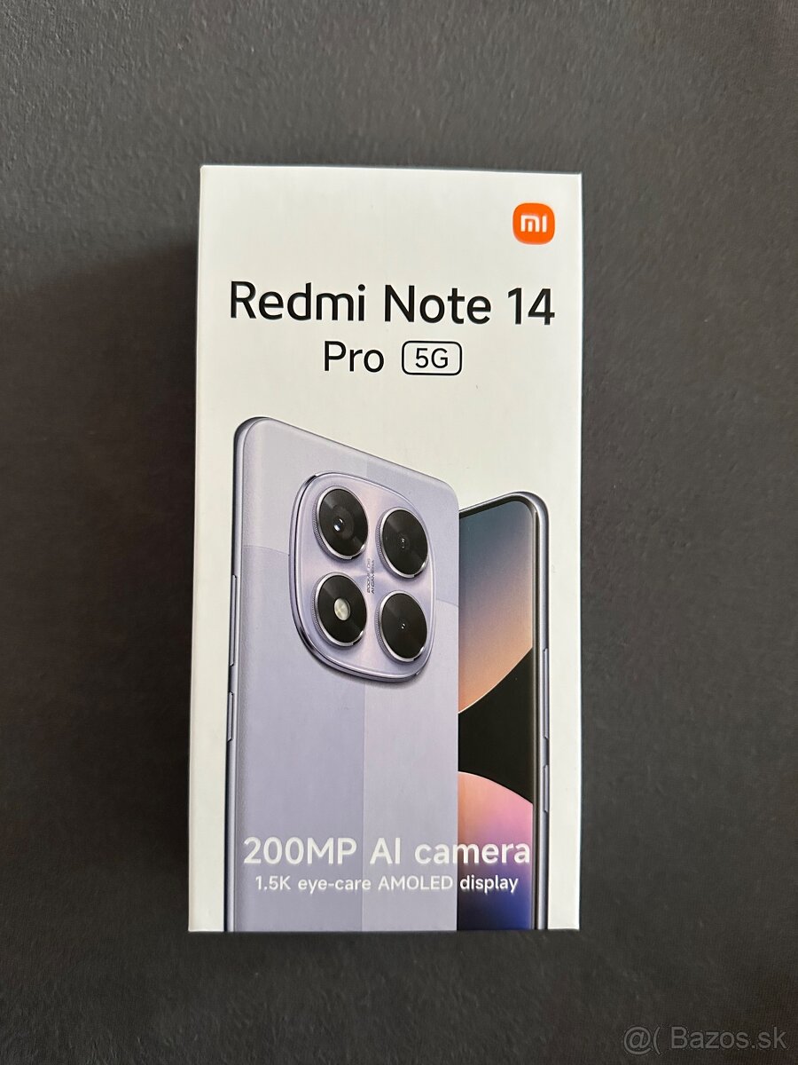 Úplne nový Redmi note 14 Pro 5G