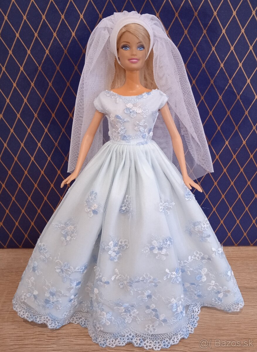 Barbie -svadobne šaty pre Barbie