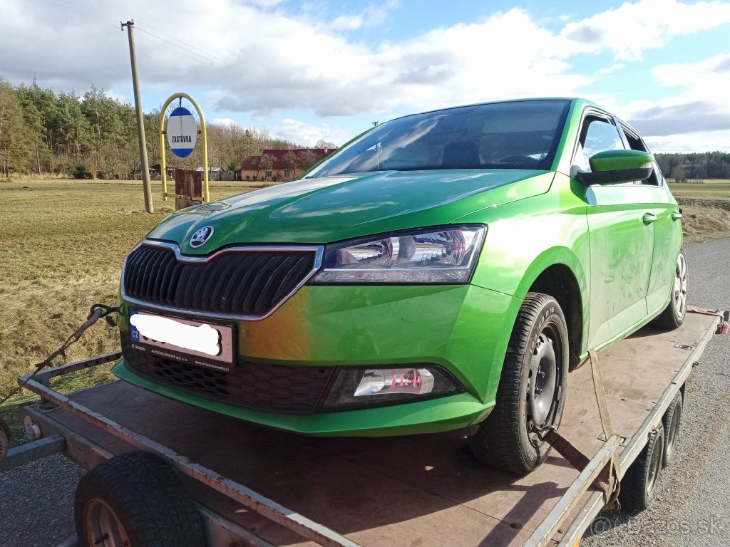 diely Fabia 3 facelift CHY 1,0Mpi 2019 49tkm
