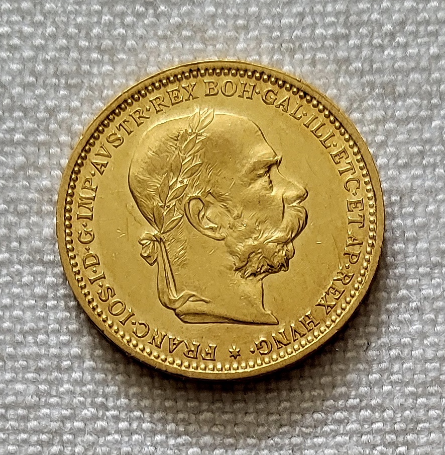 PREDANÁ Zlatá rakúska 20 koruna FJI, 1902 bz, lepší ročník