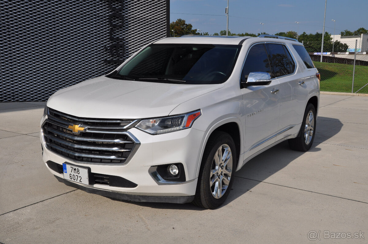 Chevrolet TRAVERSE 3.6 AWD, 4x4, High Country - plná výbava