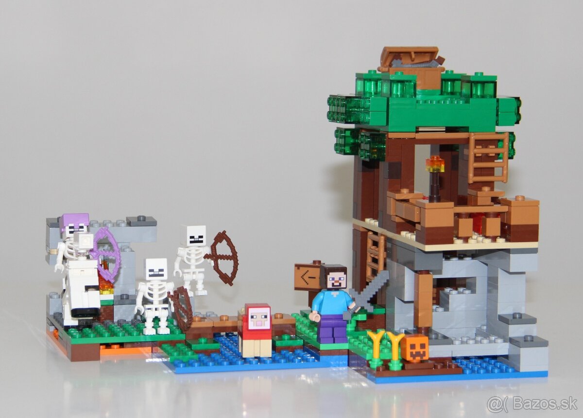 Lego Minecraft 21146 Útok kostlivcov