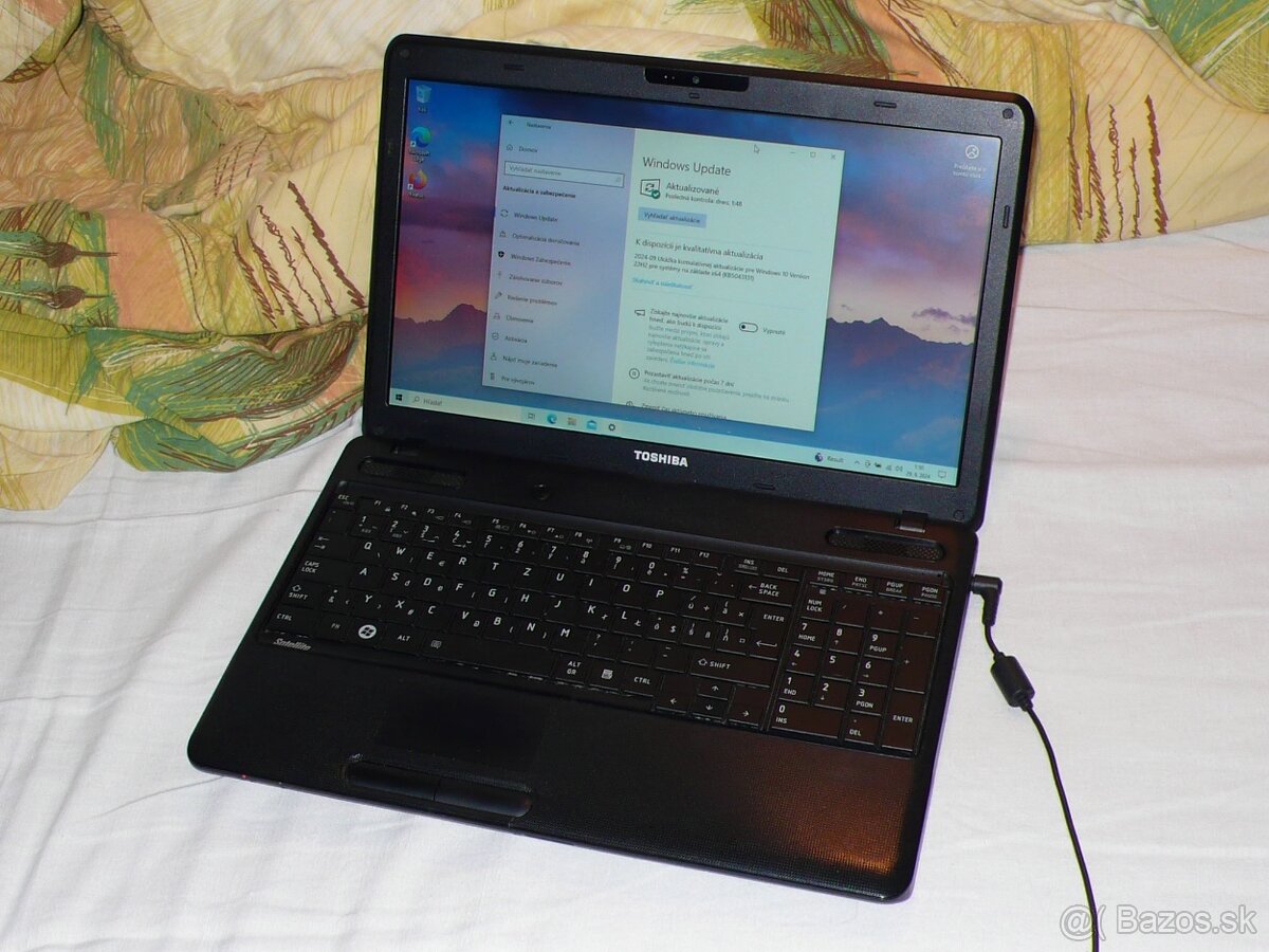 Predám dobrodružný notebook TOSHIBA Satellite C660-131
