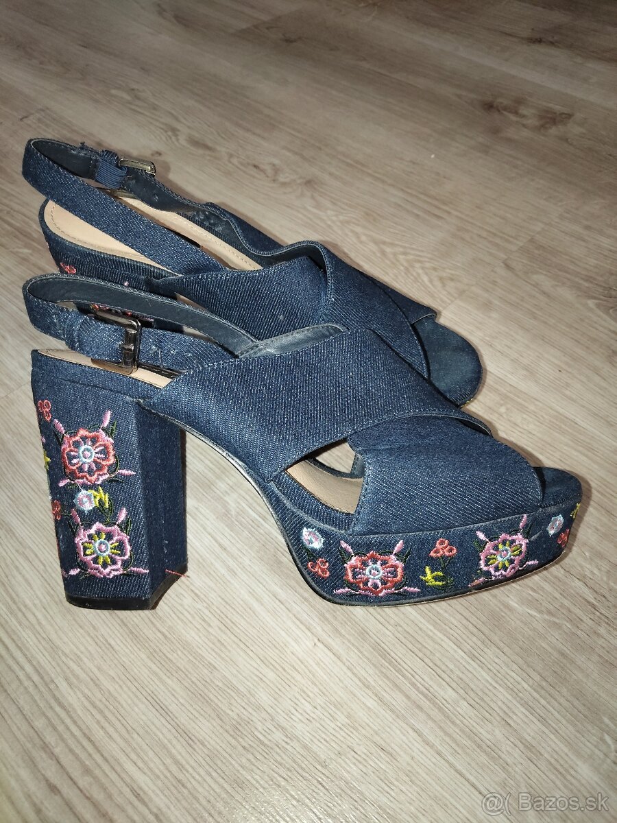 topánky na platforme