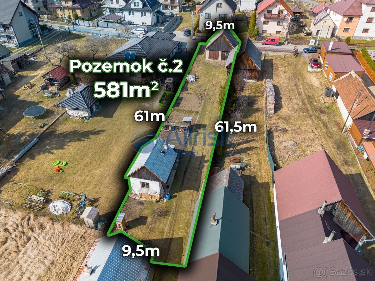 ☑️ STAVEBNÝ pozemok so stavbami v cene, na predaj v obci Výc