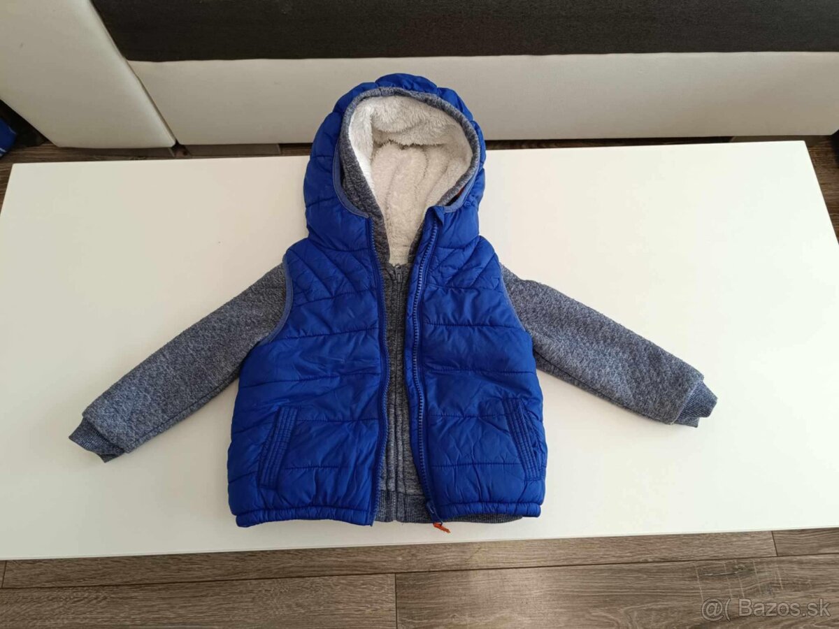 Prechodná detská bunda s vestou 18-24m