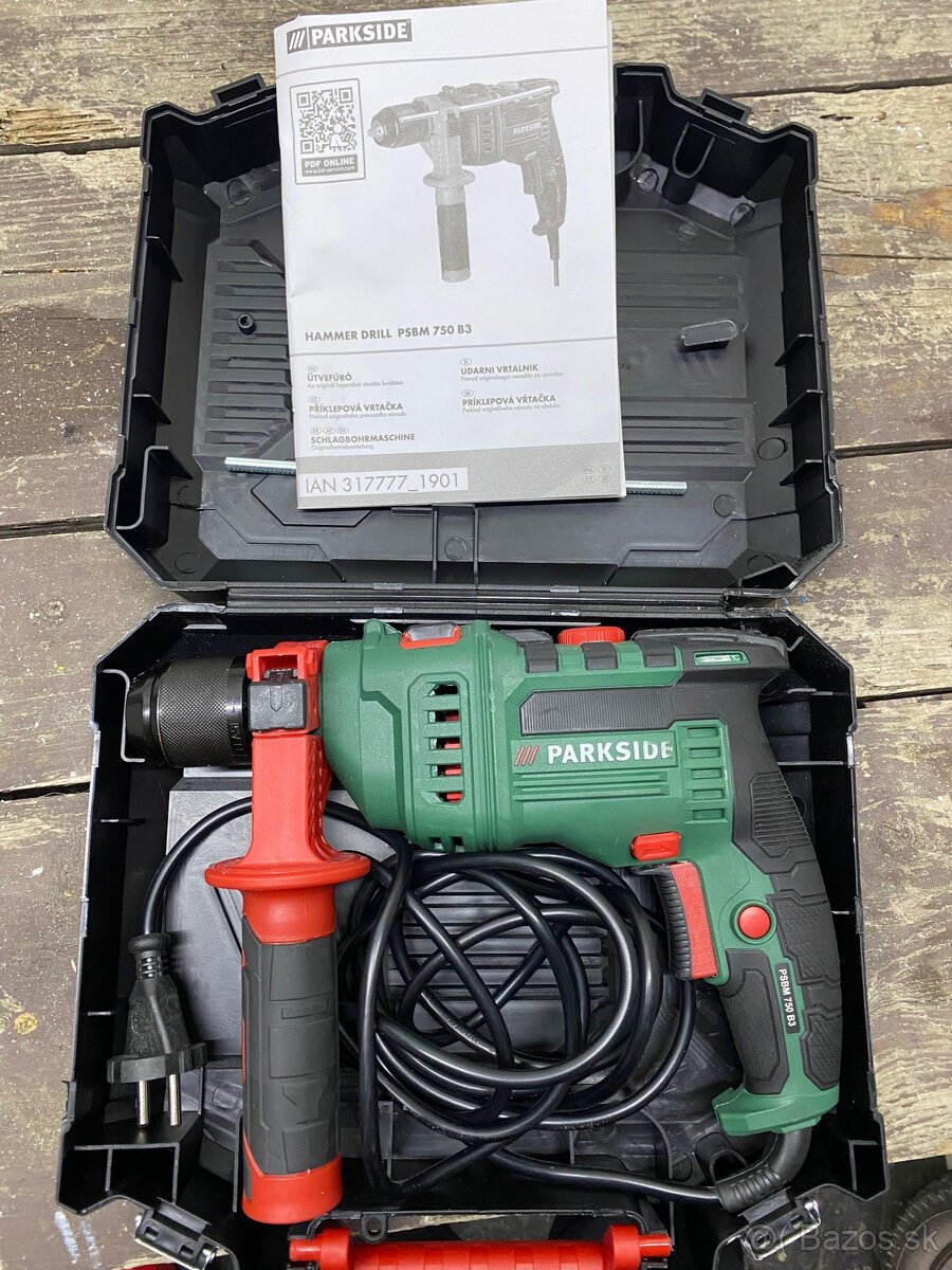 Priklepova vrtačka parkside 750 B3